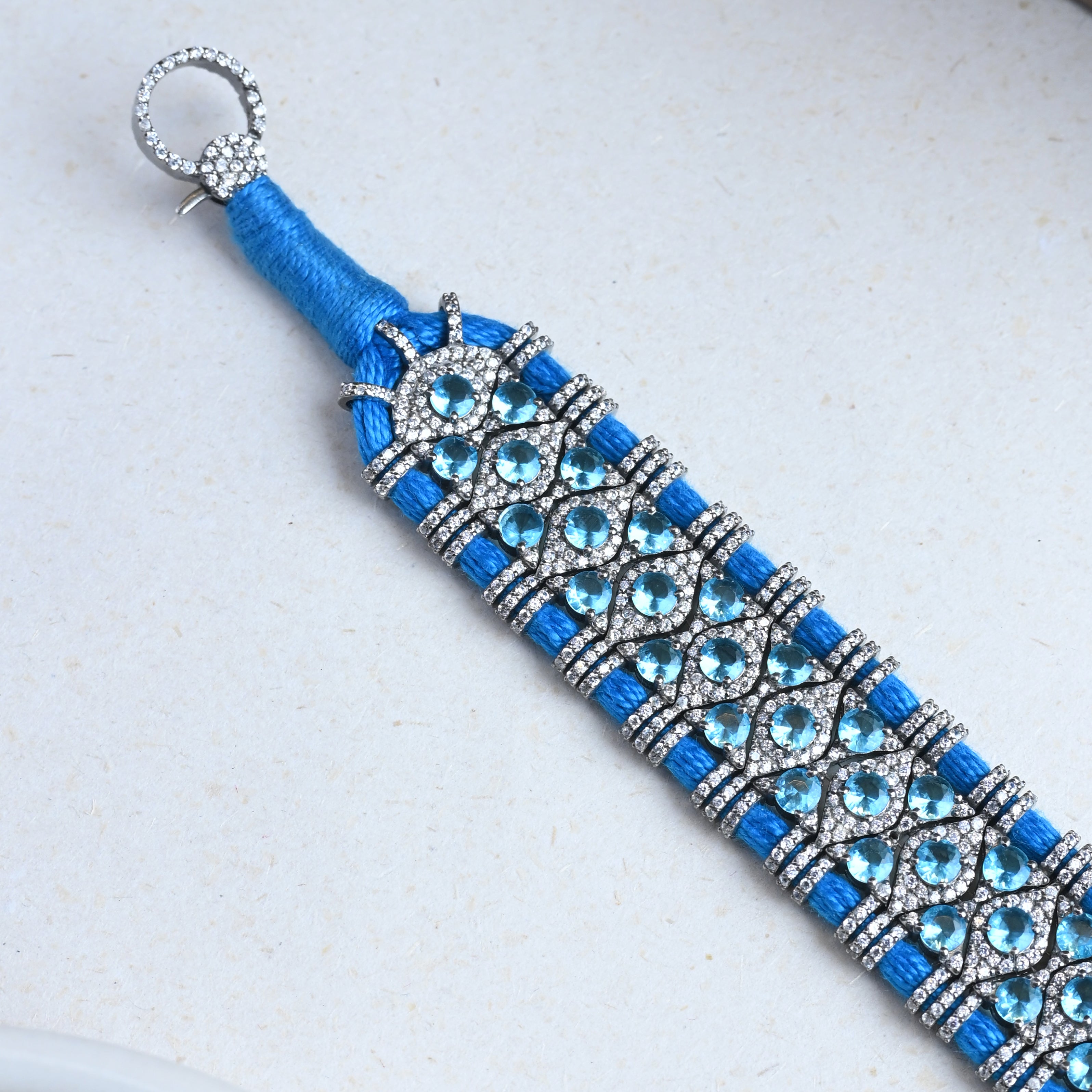 Blue-Thread Bracelet