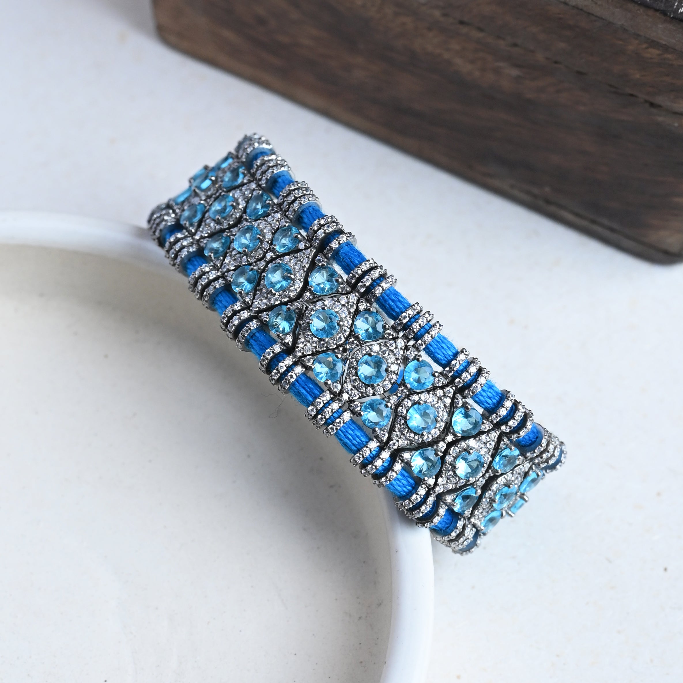 Blue-Thread Bracelet