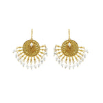 Load image into Gallery viewer, Gold Filled Designer Traditional Chandelier Earrings
