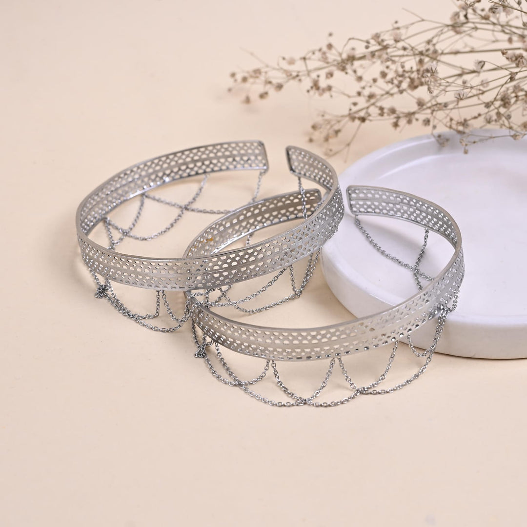 Jharokha anklets