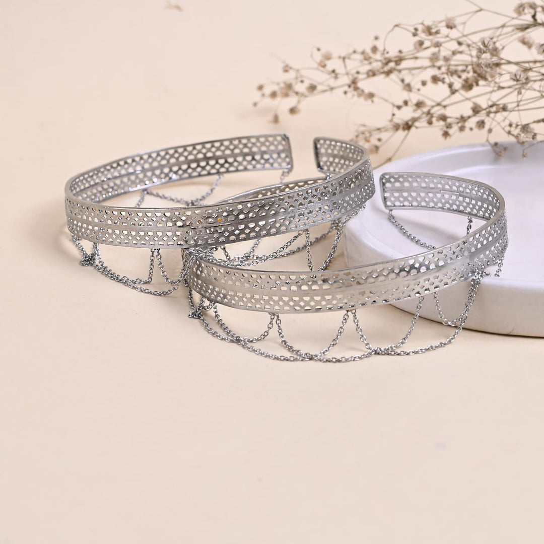 Jharokha anklets