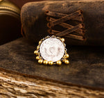 Load image into Gallery viewer, Ghungroo coin ring
