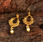 Load image into Gallery viewer, Moissanite diamond chand hoops

