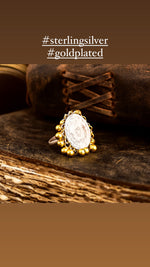 Load image into Gallery viewer, Ghungroo coin ring
