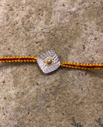 Load image into Gallery viewer, Rakhi silver with texturing
