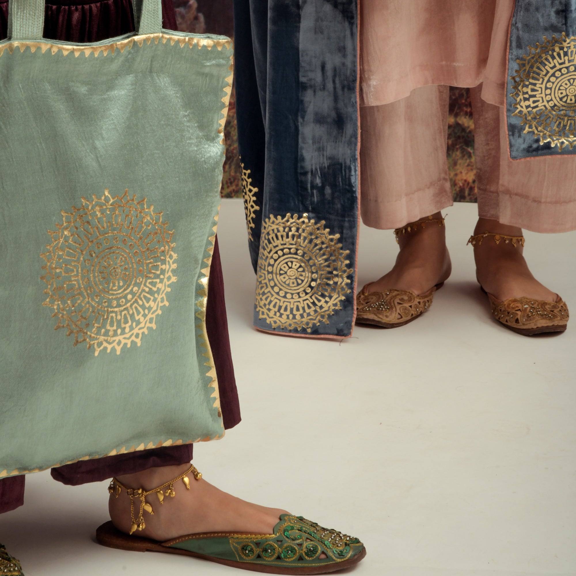 Gold Chain Ghungroo Anklet