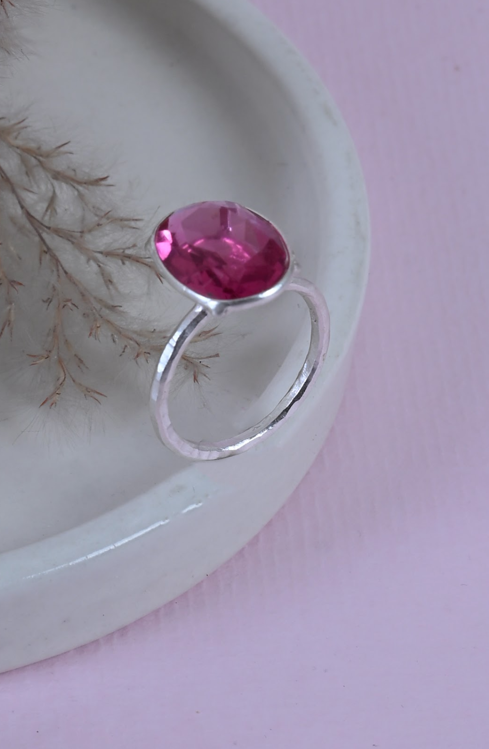 Ruby Quartz Ring