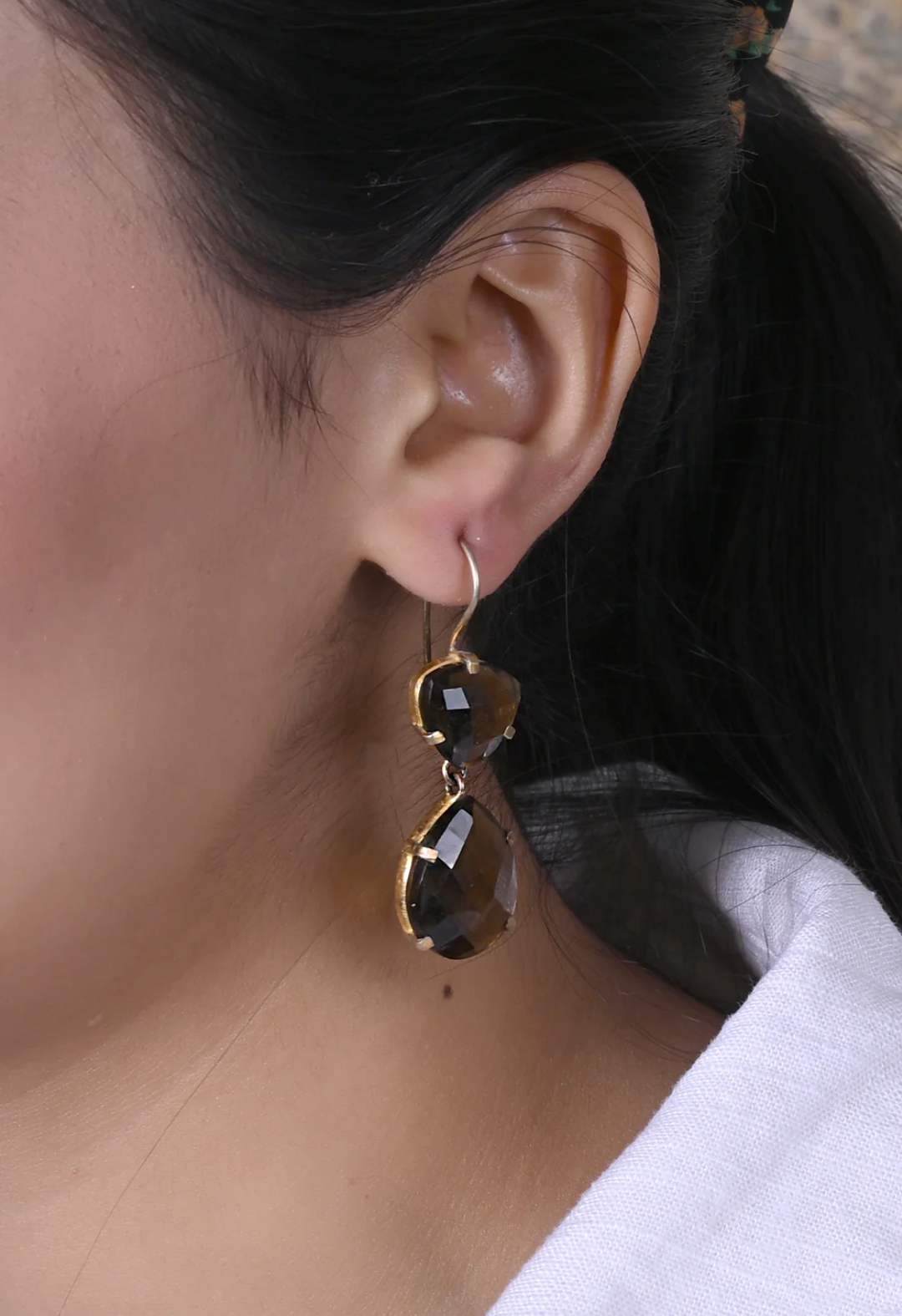 Smokey earrings