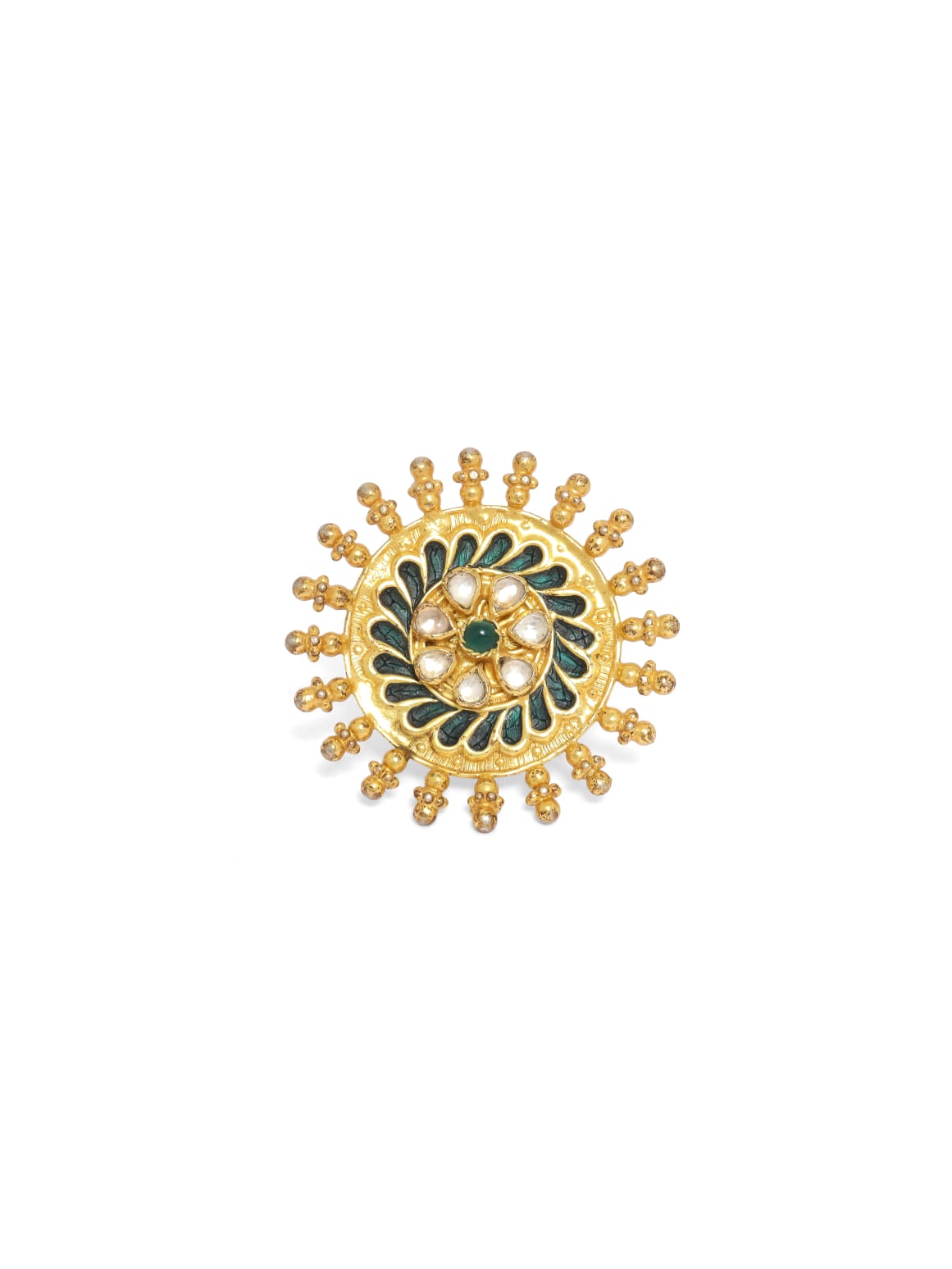 Ring enamel jadau
