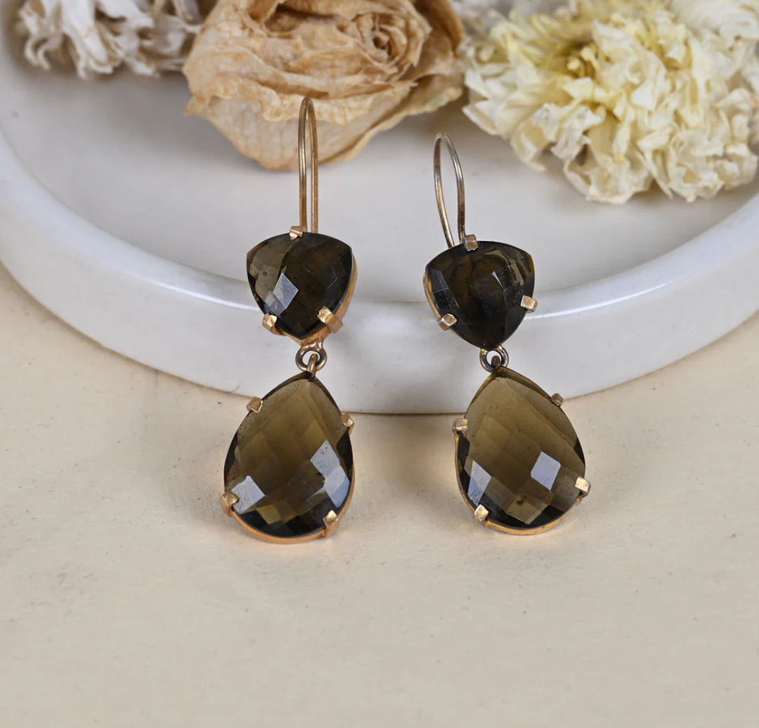 Smokey earrings