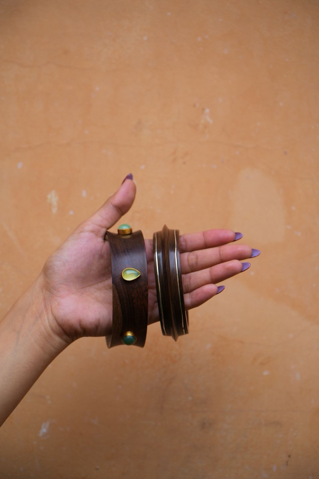 Ebony Bangle Stack