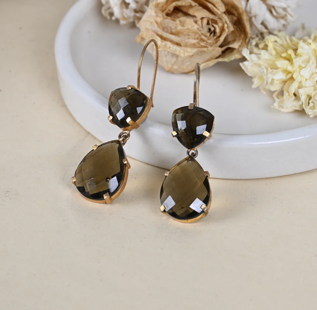 Smokey earrings