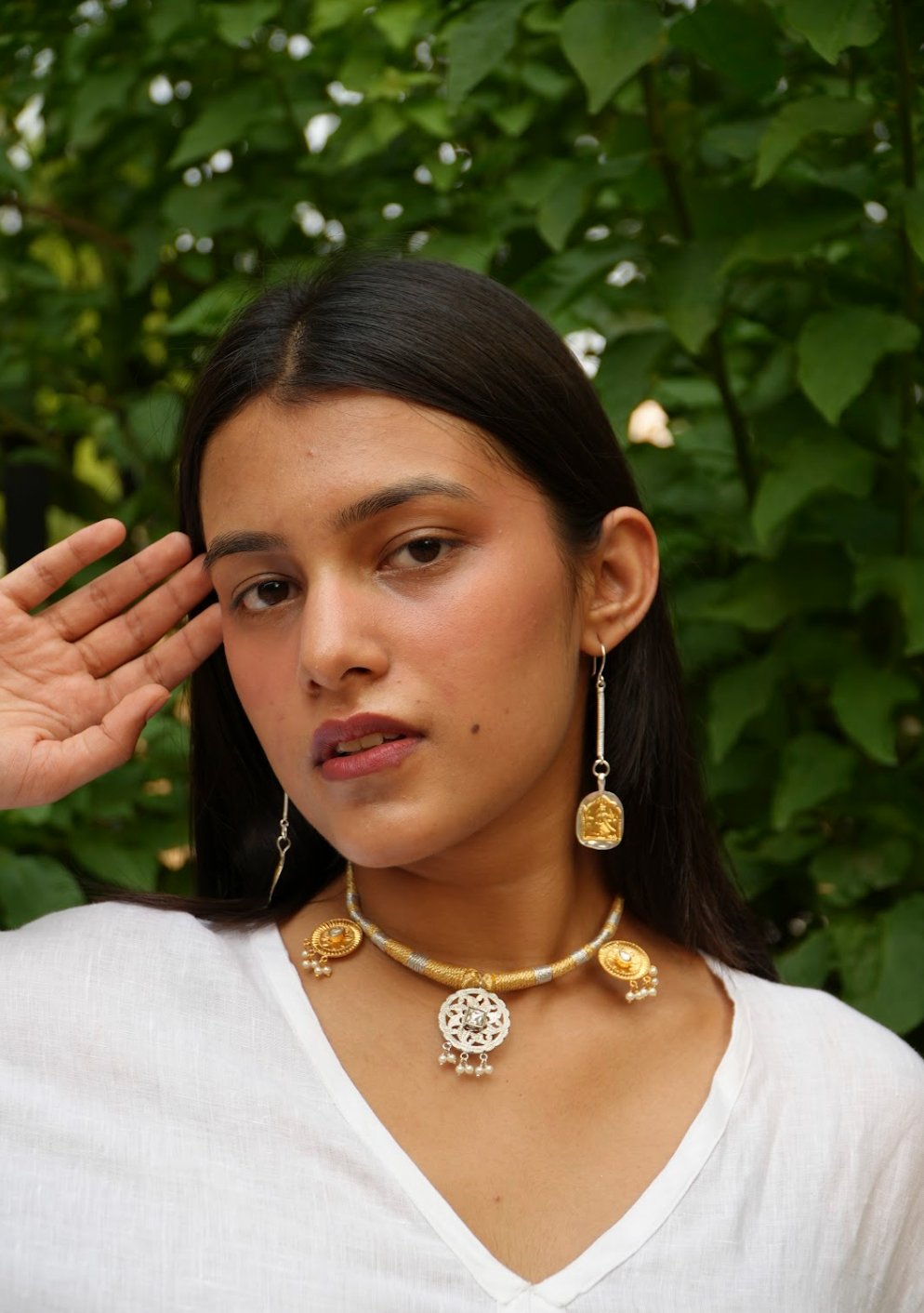 Gayatri necklce