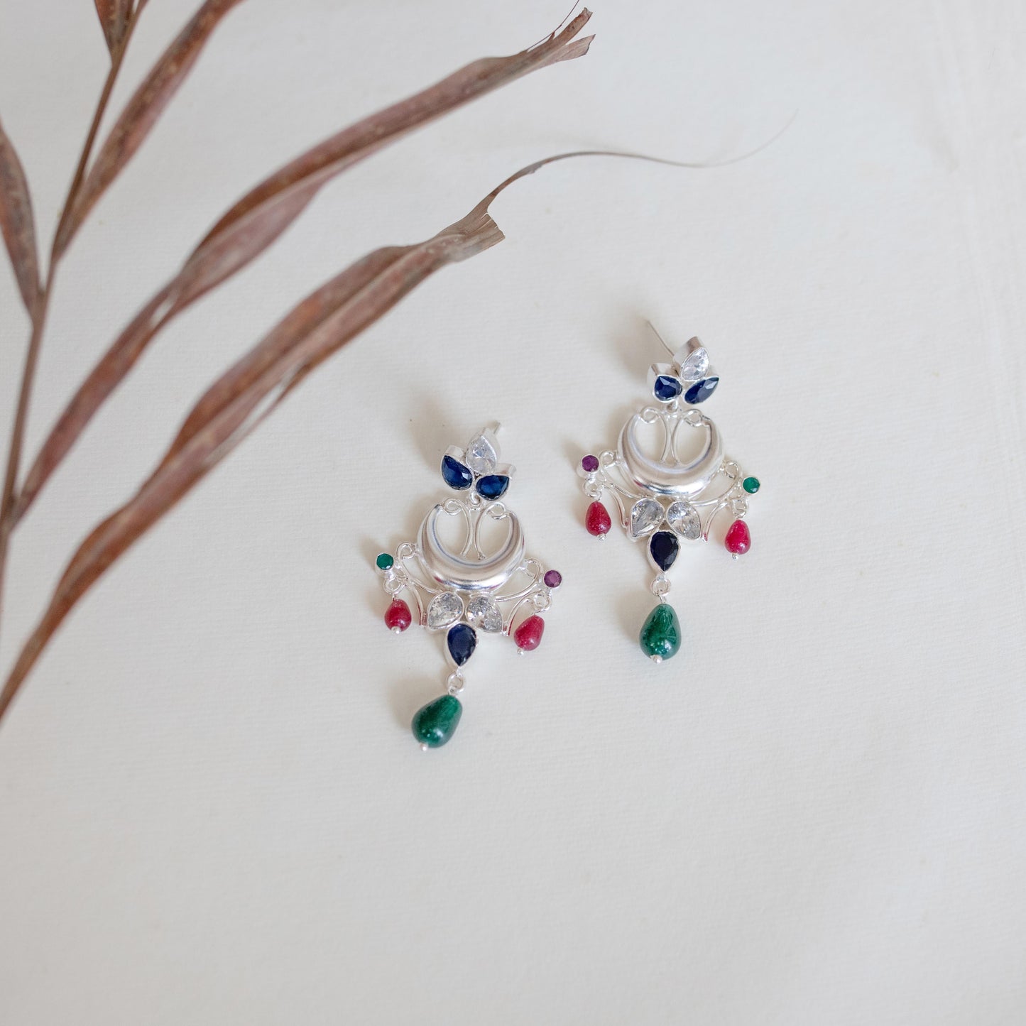 Traditional Indian Multicolour Earrings