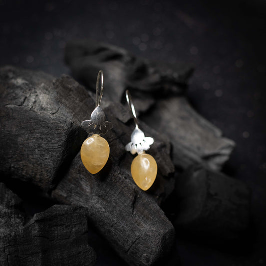 Yellow Aventurine Earrings