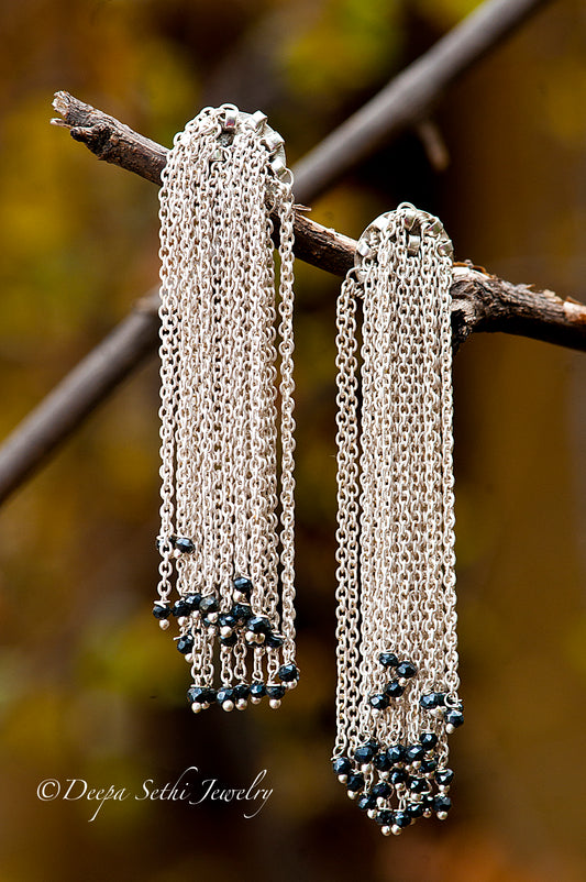 Slver Chain Earrings