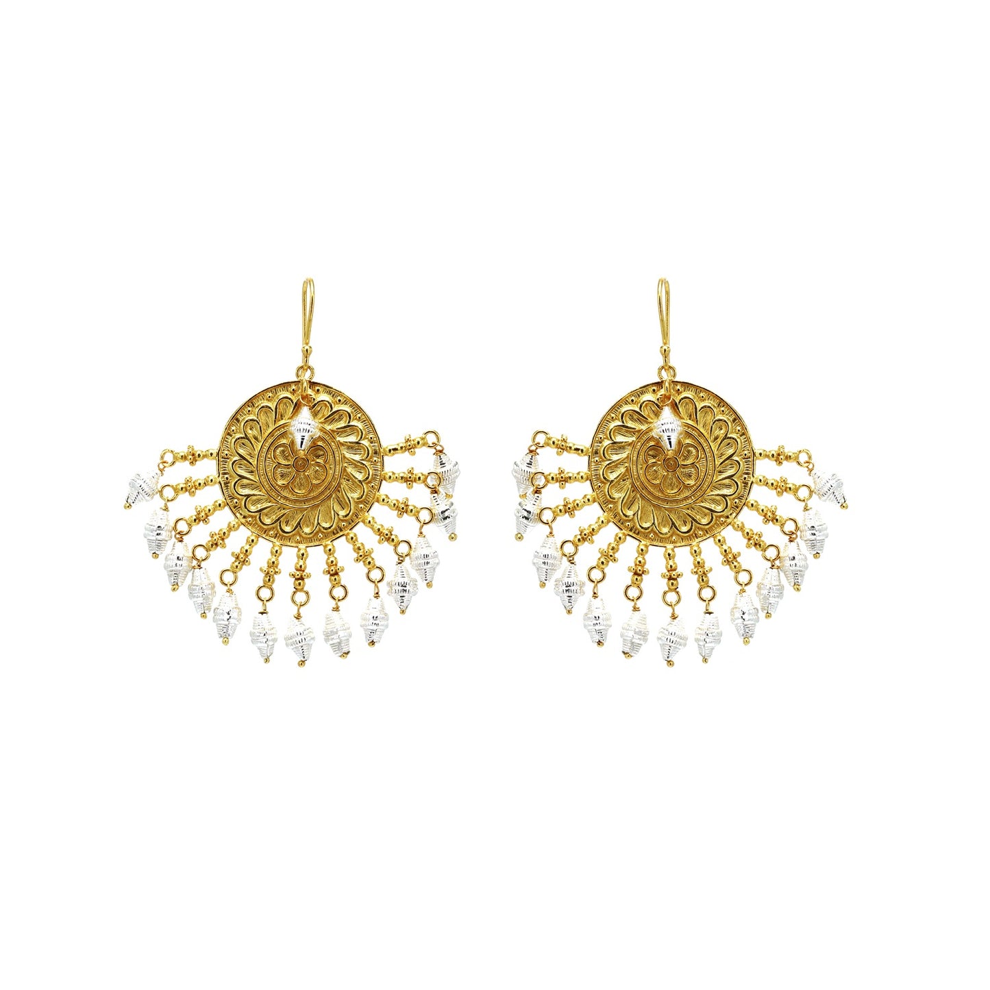 Gold Filled Designer Traditional Chandelier Earrings