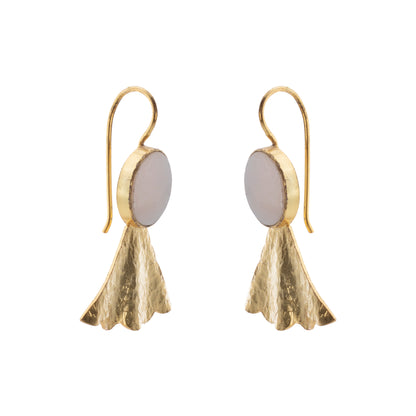 Mother Of Pearl Hook Earrings