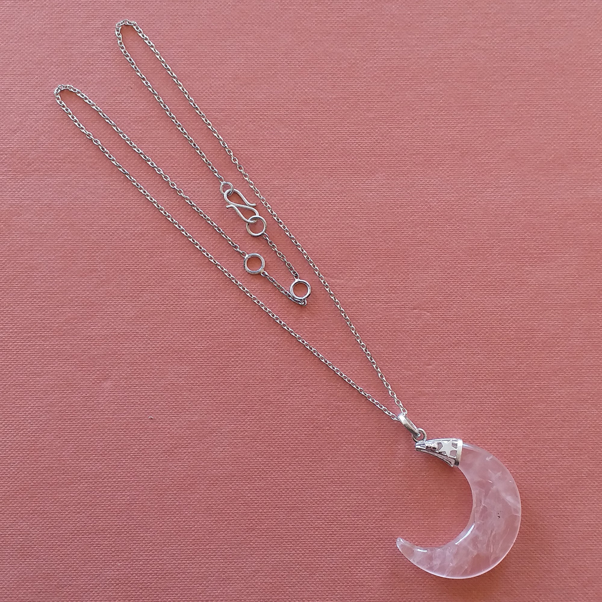 Infinity Crescent Moon 22mm Necklace – Phillips House