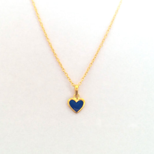 Tiny Heart Necklace Valentine Jewelry